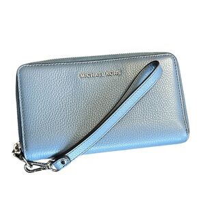 Michael Kors |EUC Jet Set Travel Leather Cellphone Wallet